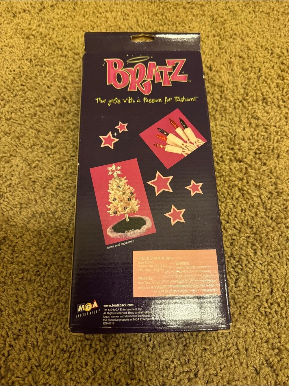 Bratz White Holiday String Lights - Decorative Indoor String Lights
